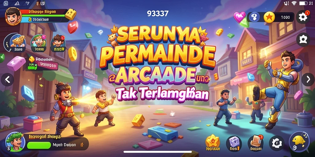 Tampilan gameplay menarik dari 93337 dengan aksi cepat.