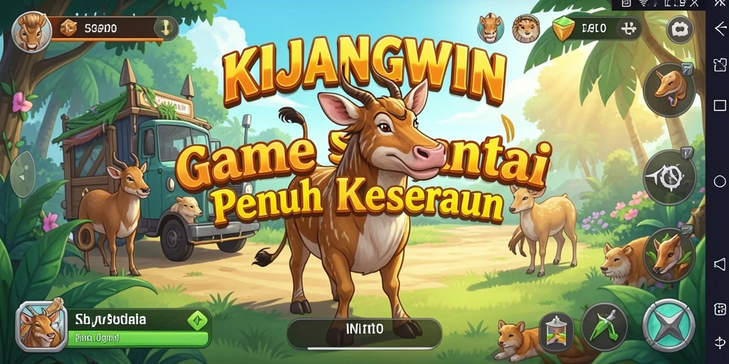 Screenshot gameplay KIJANGWIN yang menampilkan keseruan permainan.